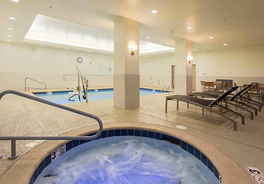indoor whirlpool and pool